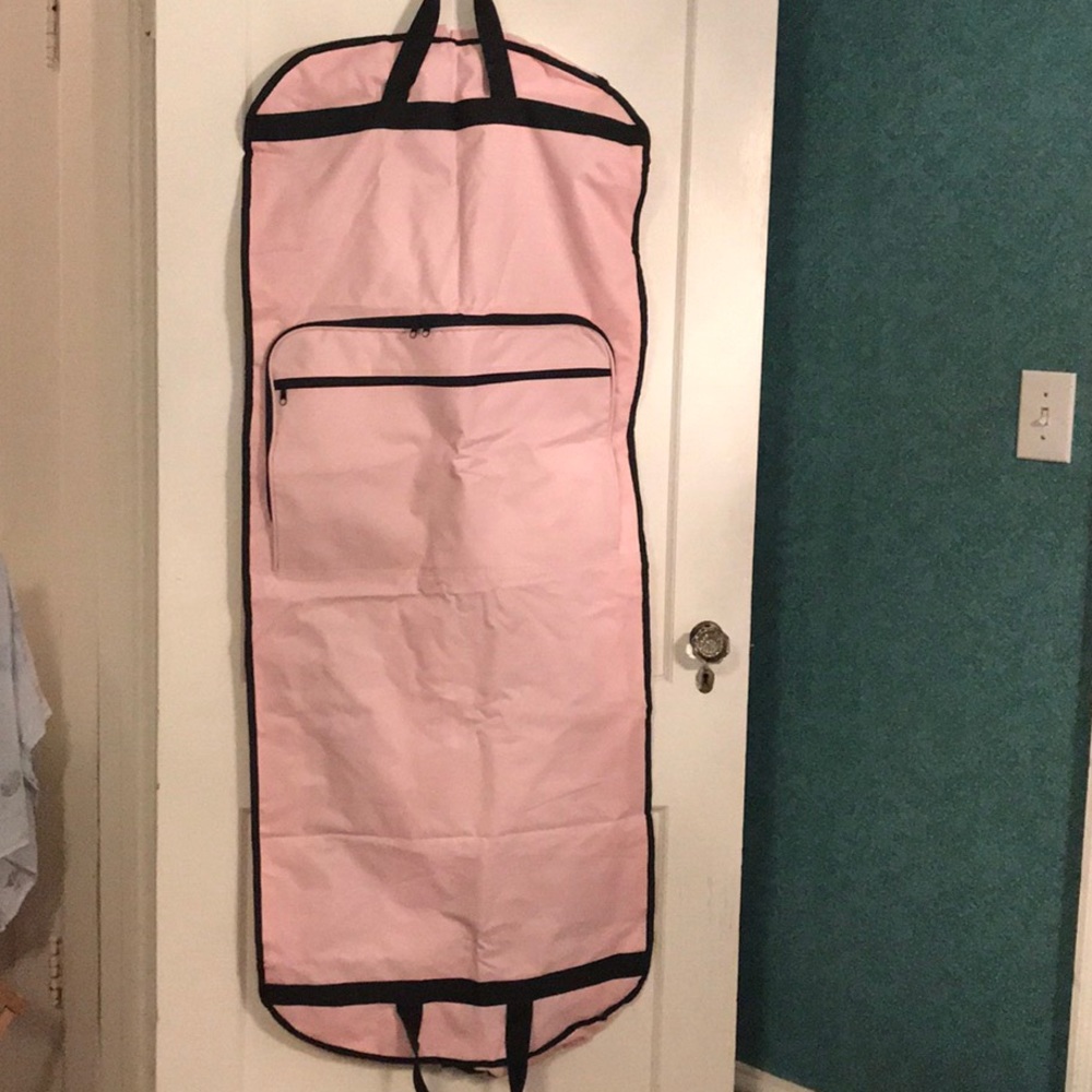 Garments bag - pink